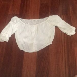 White Milou Crop Top